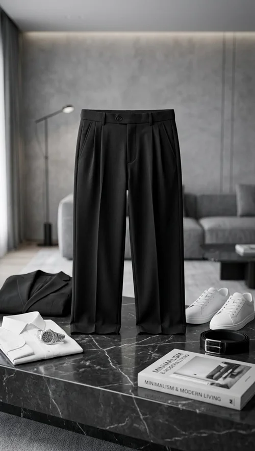 شلوار پارچه ای مازراتی  نیم بگ
